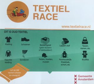 Help ons met de Textiel Race!